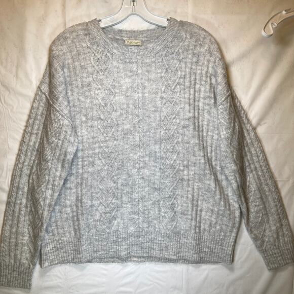 Women's Legendary Outfitters Soft Cozy Pullover Sweater Grey Size Small - Picture 3 of 9